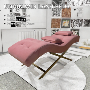 Table de massage commerciale pliable Union Win en PU avec éponge haute densité pour salon de beauté - Product Image 2