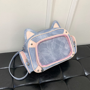 Fournisseur personnalisé de <span class=keywords><strong>sac</strong></span> Ita en forme de fruit orange avec un faible quantité minimale de commande pour les sacs à <span class=keywords><strong>bandoulière</strong></span> transparents et les conceptions d'affichage Anime Pin - Product Image 4