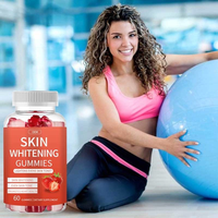 Combinación de Suplementos para el Cuidado de la Salud OLLI, Gomitas Blanqueadoras de Piel con Colágeno y L-Glutatión, Gomitas para un Aspecto Radiante