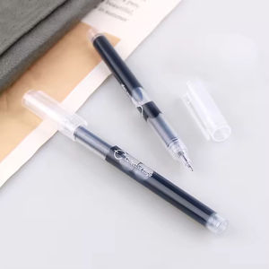 Bolígrafo de Gel de Plástico Transparente, Tinta Brillante, Tinta Negra, Líquido Directo, Gran Capacidad, Logotipo Personalizable, Ancho de Escritura de 0.5 mm - Product Image 5