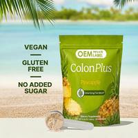 OEM ODM Complément Alimentaire en Poudre Nettoyant Intestinal Probiotique à base de Fibres de Psyllium, de Pépins de Psyllium, de Fibres de Betterave et de Cerise Amère pour Adultes