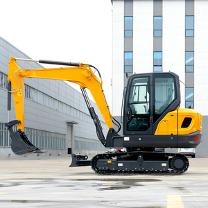 Mini-excavatrice à chenilles de 6 tonnes à haute efficacité, moteur homologué EPA CE, pour travaux de terrassement et de construction - Product Image 3