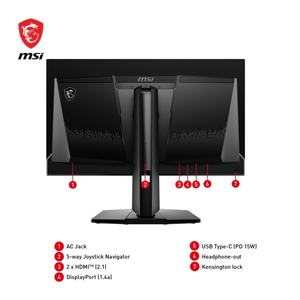 MSI MAG 271QPX, monitor para juegos de 27, 2560X1440 (QHD), tiempo de respuesta de 0,03 ms, 360Hz, True Black HDR 400 - Product Image 5