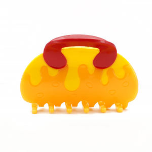 Pinzas de Pelo de Acetato con Forma de Bolso Pequeño, Estilo Japonés y Coreano, Vintage, Accesorio para el Cabello de Mujer - Product Image 3