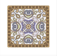 Tapis de table de mahjong de style américain en PU de luxe, antidérapant, insonorisant et lavable pour le divertissement à domicile