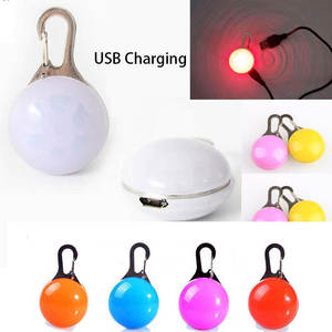 Lumière de sécurité LED à clipser pour animaux de compagnie, collier lumineux coloré pour <span class=keywords><strong>chien</strong></span>, pendentif pour laisse, pour une meilleure visibilité nocturne - Product Image 5