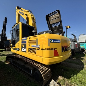 รถขุดตีนตะขาบมือสอง โคมัตสึ PC200 ขนาด 20 ตัน สำหรับงานก่อสร้างแบบดั้งเดิมของญี่ปุ่น - Product Image 1