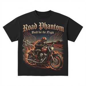 Fournisseur en gros de T-shirts – T-shirt homme en coton épais 300 GSM, délavé à l'acide, coupe oversize, courte et carrée, avec strass - Product Image 2