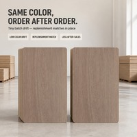 Panneaux de fibres de bois de densité moyenne standard 4 * 8, écologiques et sûrs, panneaux de fibres de bois E1 stables pour l'intérieur, prix de gros avantageux