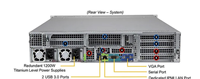 Serveur Barebone Rackable Supermicro SYS-6029P-WTRT 2U avec Deux Processeurs Intel Xeon, 12 Disques 3,5 pouces, Garantie de 3 Ans, En Stock