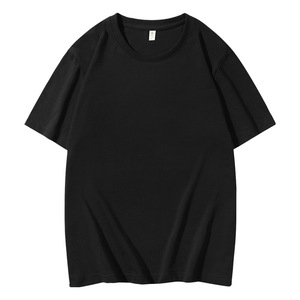 เสื้อยืดแขนสั้นผู้ชายสีขาวล้วนทรงหลวมคอกลมลำลองสำหรับวัยรุ่น ไซส์ M L XL 2XL 3XL 4XL 5XL - Product Image 5