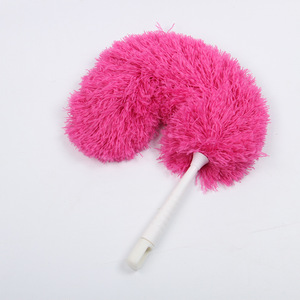 Plumeau électrostatique flexible avec manche blanc pour le nettoyage domestique et l'élimination de la poussière - Product Image 3