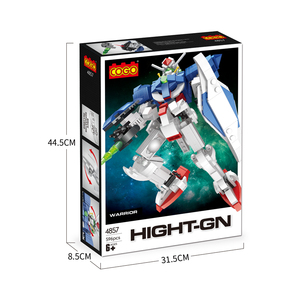 Cogo New Phong Cách Mecha Chiến Binh Loạt Gạch Trò Chơi Giáo Dục Nhựa Xây Dựng Khối Đồ Chơi - Product Image 5