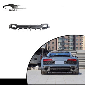 Diffuseur de pare-chocs arrière en fibre de carbone Lèvre de diffuseur de pare-chocs arrière pour <span class=keywords><strong>Audi</strong></span> <span class=keywords><strong>R8</strong></span> COUPE <span class=keywords><strong>V10</strong></span> 23 - Product Image 1