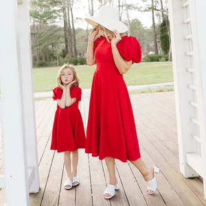 <strong>Mother</strong> <strong>Daughter</strong> Clothing Kids Dresses Red Family Dresses Mommy <strong>and</strong> Me <strong>Outfits</strong> Dress <strong>Mother</strong> <strong>and</strong> <strong>Daughter</strong> <strong>Matching</strong> <strong>Outfits</strong> - Product Image 6