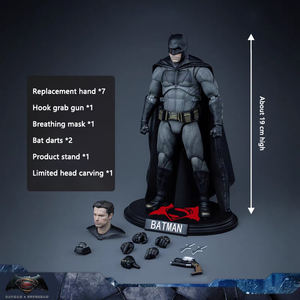 Figura de Acción de Batman Serie DC BVS Light Armor Deluxe, Escala 1/9, 19 cm/7.5 pulgadas, con Muchos <span class=keywords><strong>Accesorios</strong></span> - Product Image 2