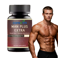 Capsules de Maca à base de plantes pour hommes, énergie forte et amélioration masculine, avec Maca noire, durée de conservation de 2 ans, certifié GMP
