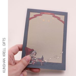 Kunshan Krell Blocs-notes autocollants personnalisés mignons, Papeterie Anime, Bloc-notes adhésifs personnalisables - Product Image 5