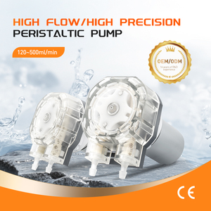 LEFOO Geräuscharme Kleine Gebürstete Peristaltische Dosierpumpe DC 12/24V Lebensmittelgeeignete Getränkeausgabepumpe für Getränkemaschinen - Product Image 3