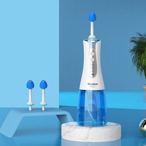 Irrigateur nasal <span class=keywords><strong>électrique</strong></span> Nicefeel NJ1521 sans fil, nettoyeur nasal étanche, irrigateur nasal pour usage quotidien, lavage nasal - Product Image 1