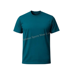 Camisetas de Manga Corta para Hombre, 100% Algodón Orgánico, Tejido de Punto Sólido, Ecológicas, Tela de 220 GSM, Lisas, Listas para Imprimir, Hechas en Bangladesh - Product Image 4