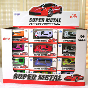 Set <span class=keywords><strong>de</strong></span> Juguetes <span class=keywords><strong>de</strong></span> Metal Fundido <span class=keywords><strong>a</strong></span> Presión con Carcasa <span class=keywords><strong>de</strong></span> Aleación <span class=keywords><strong>de</strong></span> Hierro, Incluye Autos Deportivos <span class=keywords><strong>de</strong></span> Carreras con Inercia, Serie <span class=keywords><strong>de</strong></span> Autos <span class=keywords><strong>de</strong></span> Carreras en Miniatura - Product Image 3