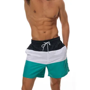 High Quality Beach pants men loose quick-drying summer youth shorts men's Quick Dry swimming trunks