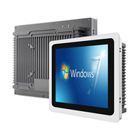 15 inç su geçirmez IP65 duvar montaj sağlam rs485 rs232 endüstriyel ekran hepsi bir gömülü tablet dokunmatik Panel PC/monitörler