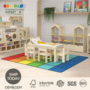 Muebles Modernos de Madera <span class=keywords><strong>para</strong></span> Jardín de Infancia, Estación de Arte <span class=keywords><strong>Digital</strong></span> <span class=keywords><strong>para</strong></span> <span class=keywords><strong>Preescolar</strong></span>, Área Creativa Multimedia <span class=keywords><strong>para</strong></span> el Aula - Product Image 2