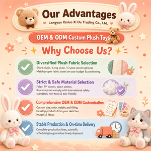 Quantità Minima d'Ordine per Produttori di Giocattoli in Peluche, Servizio OEM / ODM Basato sui <span class=keywords><strong>Disegni</strong></span> Forniti - Product Image 6