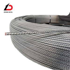 Alambre de Hormigón Pretensado con Indentaciones de Baja Relajación de 7 mm, 8 mm, 9 mm, 10 mm y 12 mm, ASTM A421, BS5896, JIS G3536 - Product Image 6