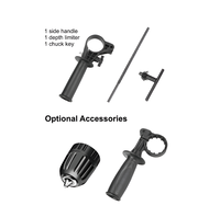 Perceuse à percussion filaire 500W, outils électriques à vitesse variable, certifiée CE, compatible OEM/ODM