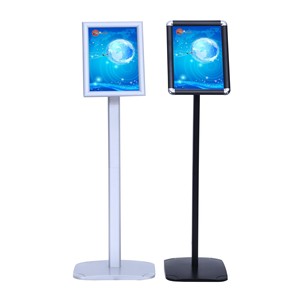 Support d'affichage pour affiches A3 <span class=keywords><strong>A4</strong></span>, support de sol pour hall d'entrée, café, panneaux publicitaires, cadre à clipser, support de menu - Product Image 3