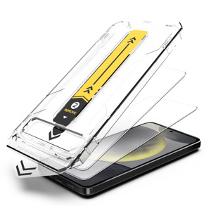 2er-Pack 2.5D Staubentfernender HD-Klarer Displayschutz für iPhone16 Pro Max Anti-Spy Gehärtetes Glas für Samsung mit Easyapp - Product Image 2