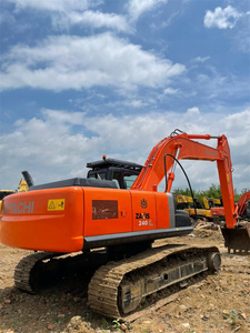 รถขุดฮิตาชิ ZX240 Zaxis240 ของแท้ เครื่องจักรก่อสร้าง รถขุดตีนตะขาบ รับประกัน 1 ปี ระบบไฮดรอลิกเต็มรูปแบบ 1.3 เมตร - Product Image 2