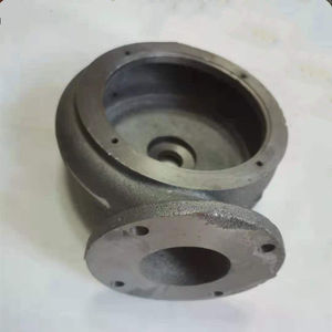 Centrifugal Pump Housing Cast Iron <b>Sandblasting</b> Finish For Slurry Transfer Water Media - Product Image 1