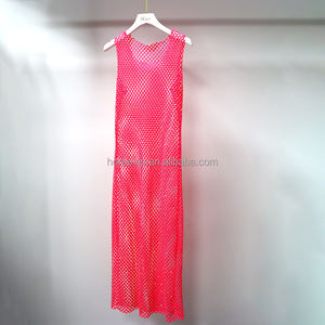HM018 <span class=keywords><strong>Grand</strong></span> Trou Voir À <span class=keywords><strong>Travers</strong></span> Robe En Maille Robe De <span class=keywords><strong>Plage</strong></span> Couvrir Strass Net Tissu Couverture Ups Vêtements De <span class=keywords><strong>Plage</strong></span> - Product Image 6
