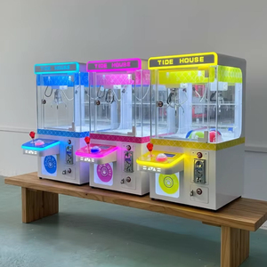 Mini machine à griffes pour enfants, jouet en peluche, machine à griffes à pièces, petit distributeur de cadeaux, machine à griffes à bonbons, jeux d'arcade - Product Image 1