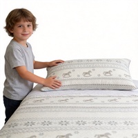 Nouvelle technologie de tissu jacquard tricoté rafraîchissant avec motif animalier pour la literie, les matelas et les oreillers.