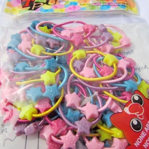 Accesorios para el Cabello de Niñas, Coleteros Elásticos con Forma de Dibujos Animados Coloridos para Decoración, Coleteros para Cola de Caballo - Product Image 6