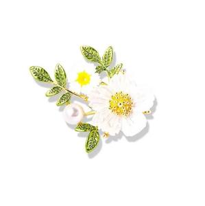 2024 vendita calda di alta qualità margherite di lusso margherita bella spilla di fiori - Product Image 4