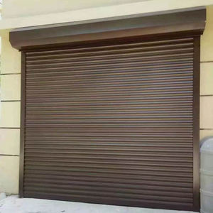 Bán buôn điện hợp kim nhôm cuộn lên cửa điều khiển từ xa nhôm cuộn lên cửa nhôm Con lăn cửa nhà để xe - Product Image 4