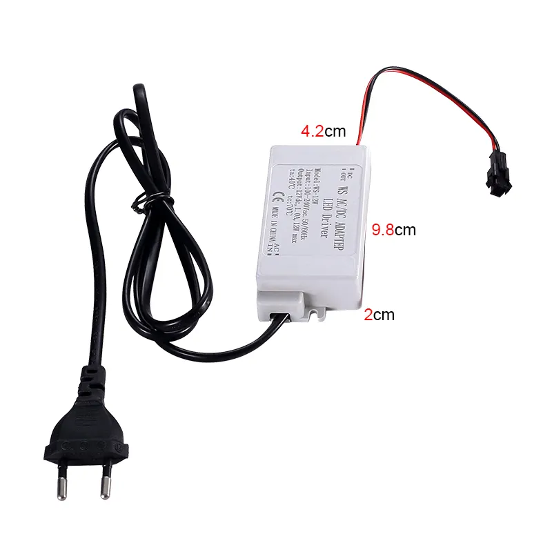 Power Transformer 240V To 12V Led Strip Driver 12W For Touch Smart Switches&Strips Lights Led Waterproof Other Power Supplies