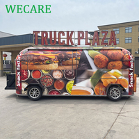 DOT China Mobile Camping Kitchen Luxurious Snack bar Concession Trailer Tornado Potato Coffee Food Truck Cart with Full Kitchen