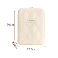 Housse d'ordinateur portable personnalisée 11 pouces pour femmes, sacoche multi-couches portable matelassée et souple pour ordinateur portable, étui de protection pour ordinateur portable
