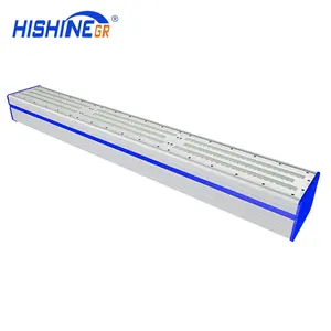 Lámpara de minería HIBAY Light 220V 100W Lineal High Bay Light Ultra White LED Warehouse Lighting IP65 Bahía comercial impermeable