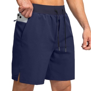 Supplier <b>Top</b> Quality EU US Size Men's Athletic Gym Shorts with Pockets Quick Dry Activewear Workout Running Shorts for Men - Product Image 3