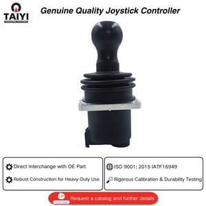 Joystick industrial de doble eje para elevador telescópico articulado AWP 10102737 62390GT, compatible con el controlador de joystick Genie. - Product Image 1