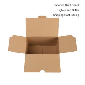 Boîtes en carton ondulé auto-assemblantes 3 plis, écologiques, biodégradables, recyclables, sans colle, à fermeture rapide, anti-effraction, pour briquets et bougies - Product Image 5