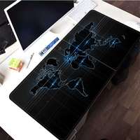 Tapis de souris personnalisé de grande taille, pour bureau, avec sublimation, bord verouillé, vente en gros,